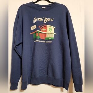 Rare Seven Brew Christmas Sweater